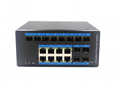 YH600-128BGS-SFP管理型工業(yè)交換機